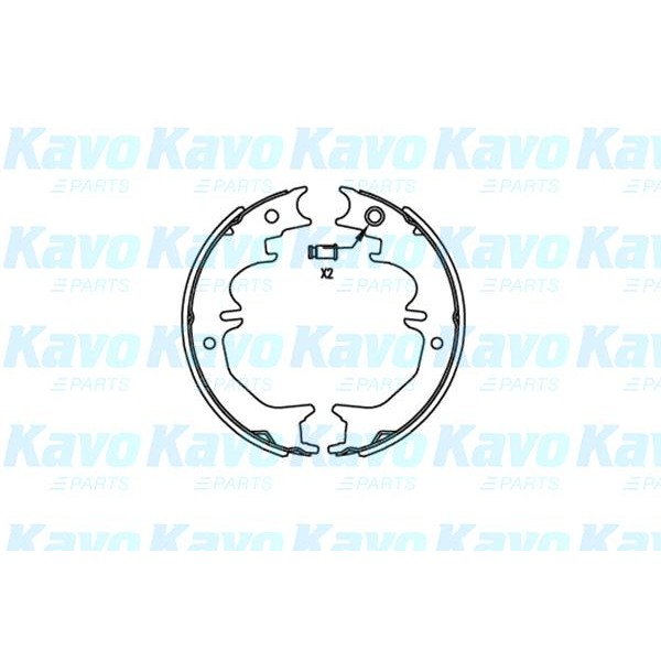 Слика на Комплет гуртни KAVO PARTS KBS-9922