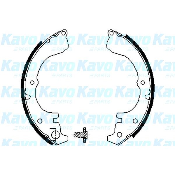 Слика на Комплет гуртни KAVO PARTS MK KASHIYAMA BS-9913