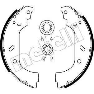 Слика на Комплет гуртни METELLI 53-0074 за Citroen Jumpy U6U 2.0 i 16V - 138 коњи бензин