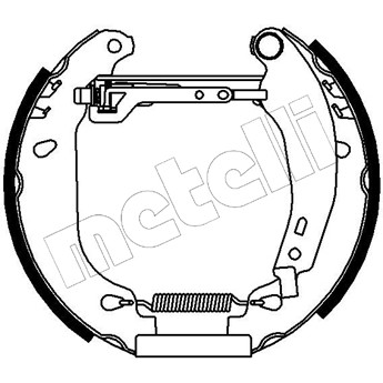 Слика на Комплет гуртни METELLI Kit premounted 51-0020