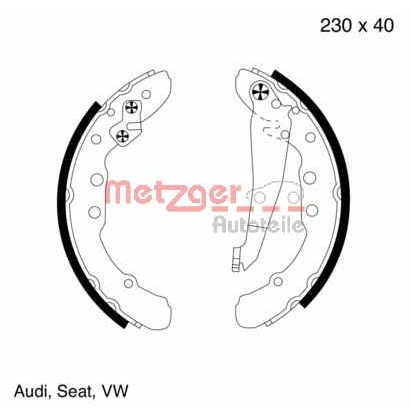 Слика на Комплет гуртни METZGER MG 572