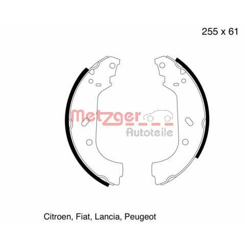 Слика на комплет гуртни METZGER MG 600 за Citroen Jumpy U6U 1.9 D 70 - 69 коњи дизел