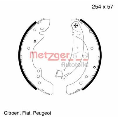 Слика на комплет гуртни METZGER MG 619 за Citroen Jumper BUS 230P 2.8 HDi 4x4 - 128 коњи дизел