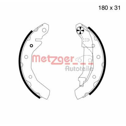 Слика на комплет гуртни METZGER MG 724 за CHEVROLET MATIZ Hatchback 0.8 - 52 коњи бензин