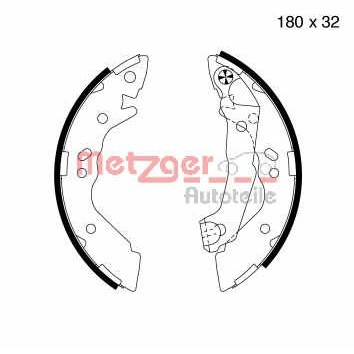 Слика на Комплет гуртни METZGER MG 736