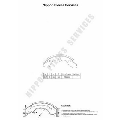 Слика на Комплет гуртни NPS H350A19