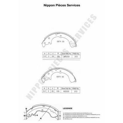 Слика на Комплет гуртни NPS T350A06