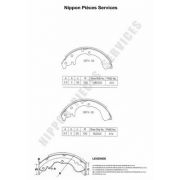 Слика 1 $на Комплет гуртни NPS T350A06