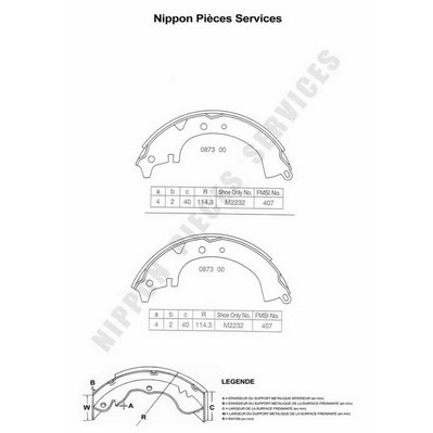 Слика на Комплет гуртни NPS T350A08