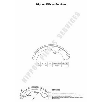 Слика на Комплет гуртни NPS T350A23