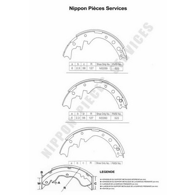 Слика на Комплет гуртни NPS T350A33