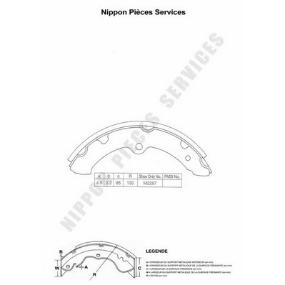 Слика на Комплет гуртни NPS T350A74