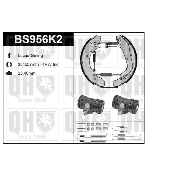 Слика на Комплет гуртни QUINTON HAZELL BS956K2