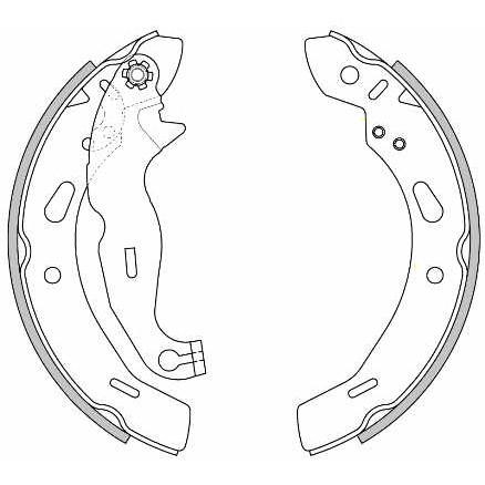 Слика на Комплет гуртни REMSA 4278.00 за Ford Fiesta 6 1.6 Ti - 120 коњи бензин