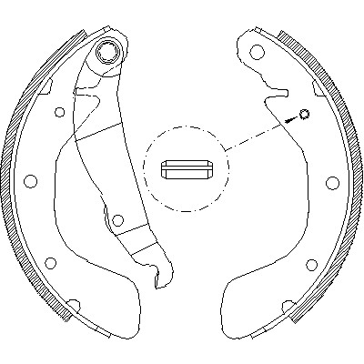 Слика на Комплет гуртни ROADHOUSE 4398.00 за Opel Astra F 1.7 TDS - 82 коњи дизел