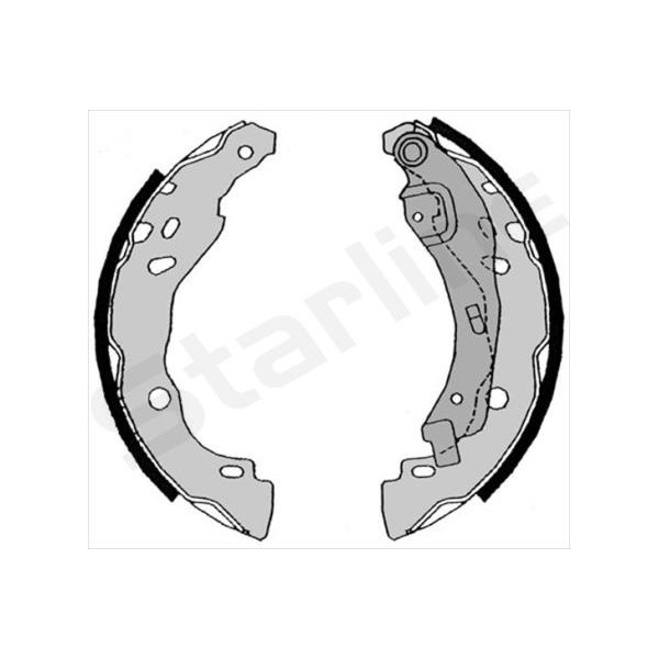 Слика на Комплет гуртни STARLINE BC 08630 за Renault Clio 2 1.2 16V (BB05, BB0W, BB11, BB27, BB2T, BB2U, BB2V, CB05...) - 75 коњи бензин