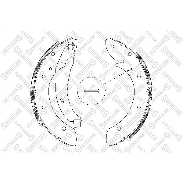 Слика на Комплет гуртни STELLOX 407 102-SX