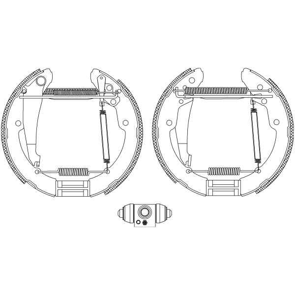 Слика на Комплет гуртни TEXTAR Shoe Kit Pro 84052402