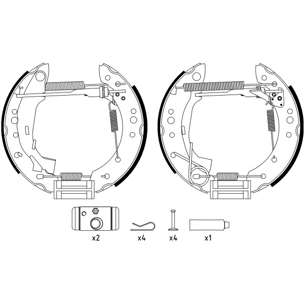 Слика на Комплет гуртни TEXTAR Shoe Kit Pro 84059801