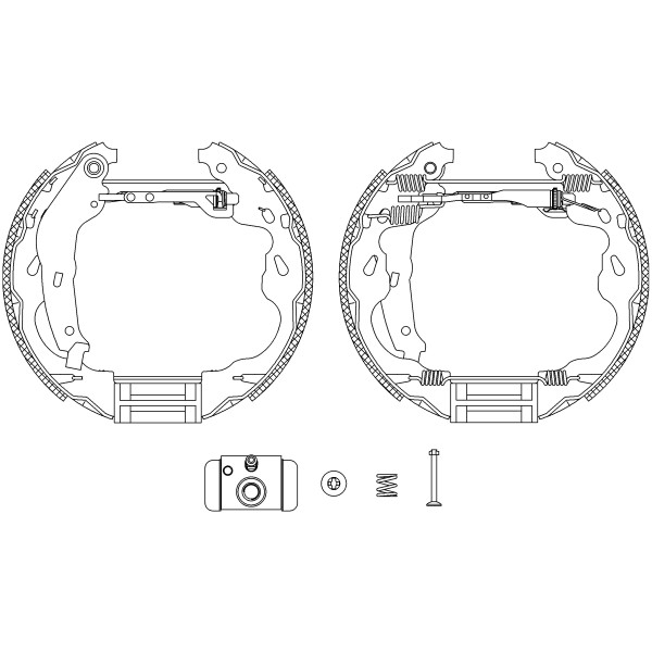 Слика на Комплет гуртни TEXTAR Shoe Kit Pro 84064501