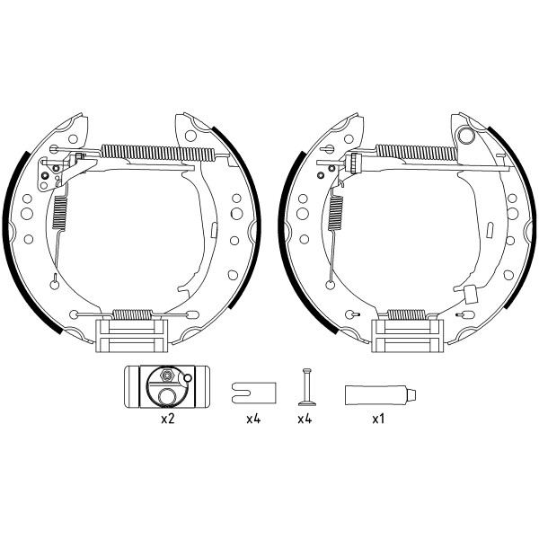 Слика на Комплет гуртни TEXTAR Shoe Kit Pro 84068800