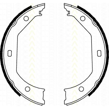 Слика на комплет гуртни TRISCAN 8100 11638 за BMW 3 Touring E46 330 d - 204 коњи дизел