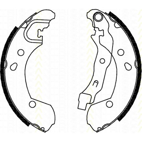 Слика на комплет гуртни TRISCAN 8100 14002 за Nissan Note (E11) 1.5 dCi - 68 коњи дизел