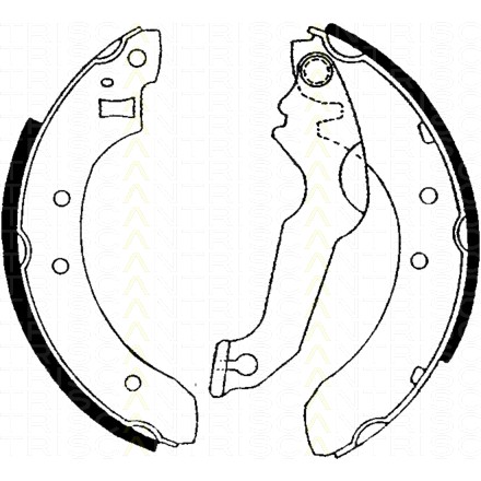 Слика на комплет гуртни TRISCAN 8100 16365 за Volvo 260 Saloon (P262, P264) 2.7 - 140 коњи бензин