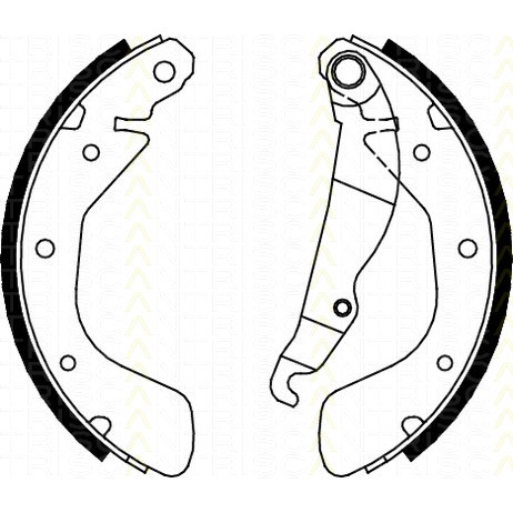 Слика на комплет гуртни TRISCAN 8100 24540 за Daewoo Espero Sedan KLEJ 1.8 - 90 коњи бензин