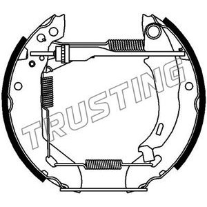 Слика на Комплет гуртни TRUSTING Kit premounted 6012