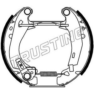 Слика на Комплет гуртни TRUSTING Kit premounted 6013