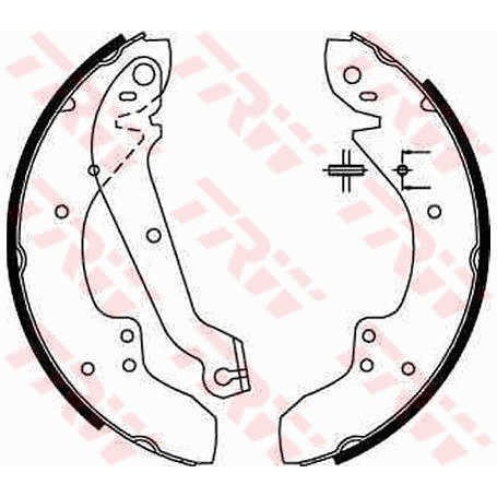 Слика на Комплет гуртни TRW GS6167