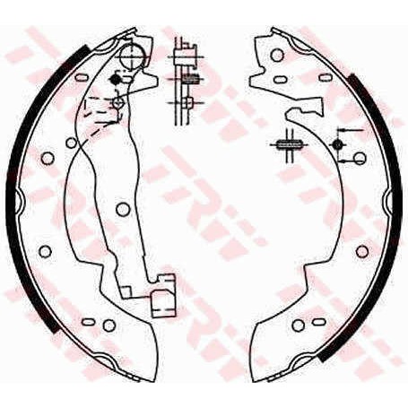 Слика на Комплет гуртни TRW GS6190 за Renault 25 (B29) 2.2 (B29E) - 121 коњи бензин