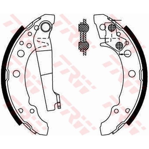 Слика на Комплет гуртни TRW GS8166 за VW Polo 3 Classic (6kv2) 68 1.9 SDI - 68 коњи дизел