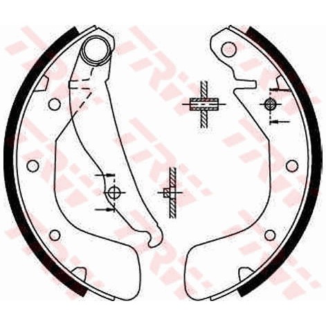 Слика на Комплет гуртни TRW GS8543 за Daewoo Espero Sedan KLEJ 2.0 - 105 коњи бензин