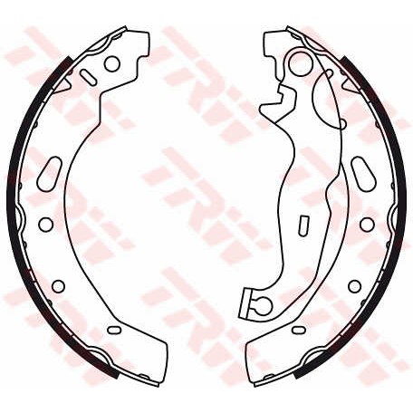 Слика на комплет гуртни TRW GS8787 за Mazda 2 Hatchback (DE) 1.3 BiFuel - 75 коњи Бензин/Автогаз (LPG)