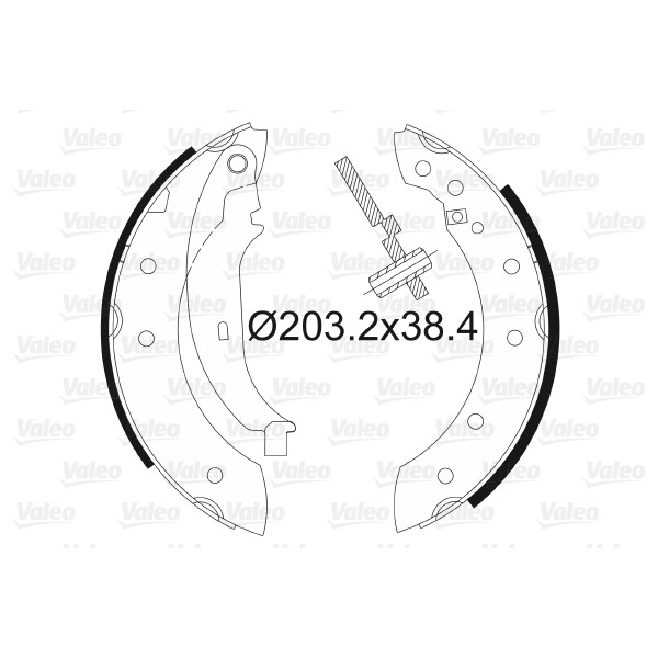 Слика на Комплет гуртни VALEO 562581 за Renault Clio 2 1.2 16V (BB05, BB0W, BB11, BB27, BB2T, BB2U, BB2V, CB05...) - 75 коњи бензин