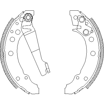 Слика на Комплет гуртни WOKING Z4045.00 за VW Polo 3 Variant (6kv5) 1.4 - 60 коњи бензин