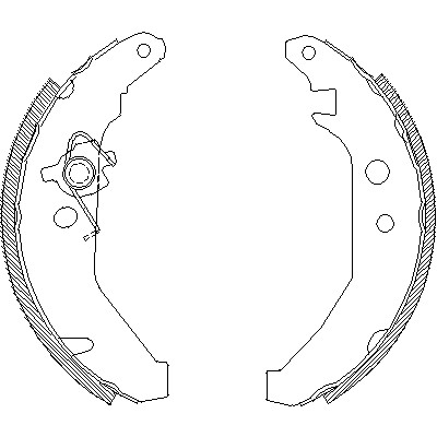 Слика на Комплет гуртни WOKING Z4185.00 за Ford Fiesta BOX (f3l,f5l) 1.8 D - 60 коњи дизел