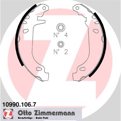 Слика на Комплет гуртни ZIMMERMANN 10990.106.7