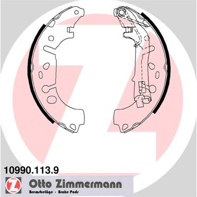 Слика на Комплет гуртни ZIMMERMANN 10990.113.9