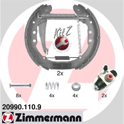 Слика на Комплет гуртни ZIMMERMANN KIT Z 20990.110.9