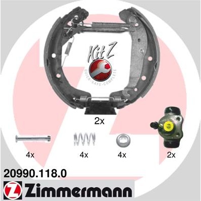 Слика на Комплет гуртни ZIMMERMANN KIT Z 20990.118.0