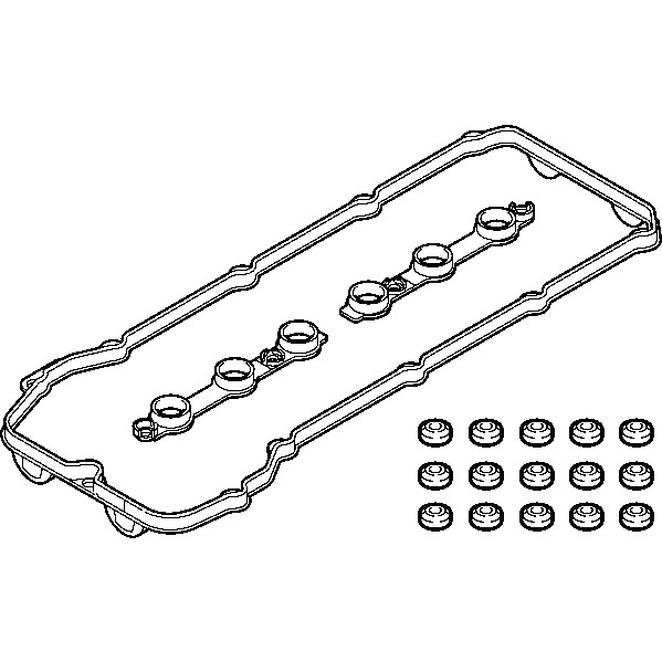 Слика на комплет дихтунзи, капак на цилиндрова глава ELRING 318.600 за BMW 3 Touring E46 325 i - 186 коњи бензин