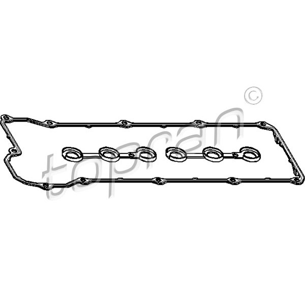 Слика на комплет дихтунзи, капак на цилиндрова глава TOPRAN 500 857 за BMW 3 Sedan E36 323 i 2.5 - 170 коњи бензин