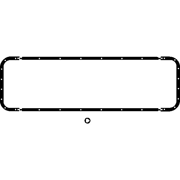 Слика на комплет дихтунзи, картер масло ELRING 154.180 за камион Scania 4 Series 114 C/380 - 381 коњи дизел