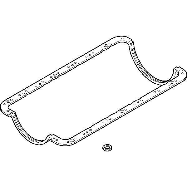 Слика на комплет дихтунзи, картер масло ELRING 388.940 за Ford Escort \'91 Courrier (AVL) 1.4 - 71 коњи бензин