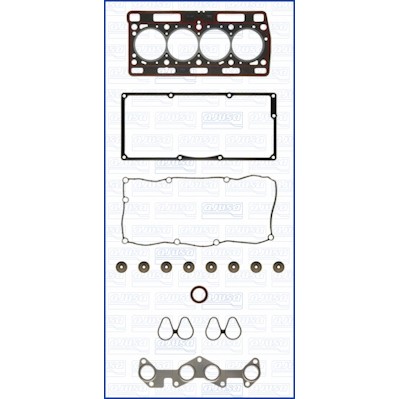 Слика на комплет дихтунзи, цилиндарска глава AJUSA 52206900 за Renault Clio 2 1.2 LPG - 58 коњи Бензин/Автогаз (LPG)