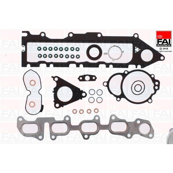 Слика на комплет дихтунзи, цилиндарска глава FAI AutoParts HS1718NH за VW Golf 7 (5G1) 1.6 TDI 4motion - 110 коњи дизел