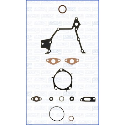 Слика на Комплет дихтунзи за капак за ребрест ремен AJUSA 54089700 за Fiat Punto 188 1.9 JTD 80 (188.237, .257, .337, .357) - 80 коњи дизел